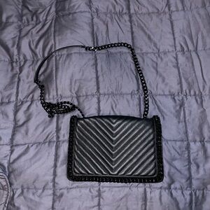 ALDO Black Chain Strap Shoulder Bag